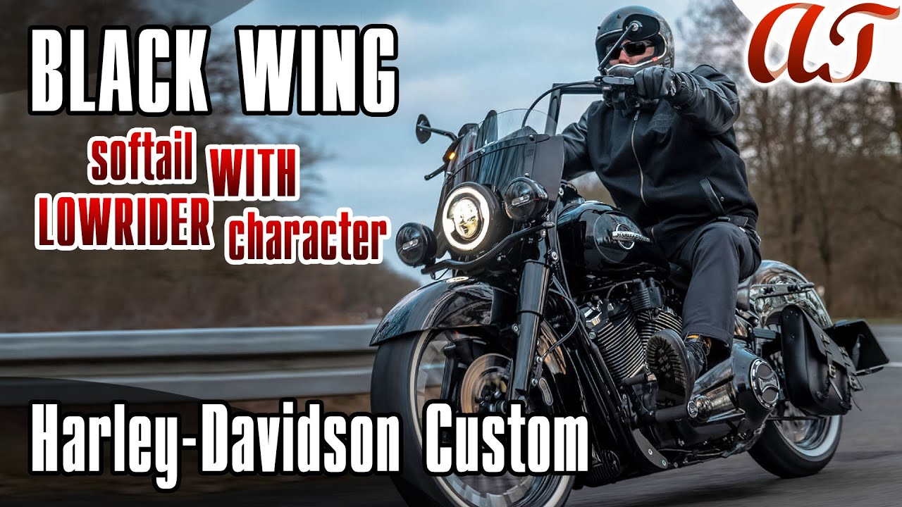 2023 Harley-Davidson HERITAGE Custom: BLACK WING * A&T Design
