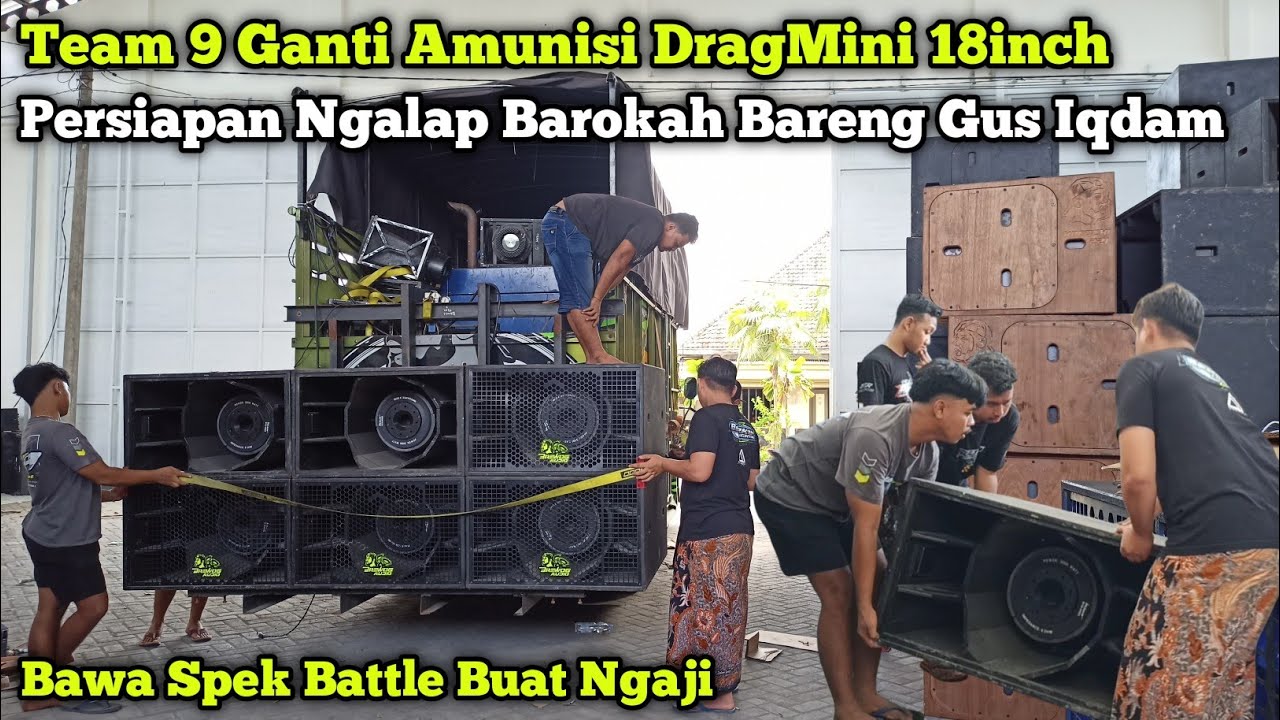 Bawa Spek Battle Buat Ngaji,,Team 9 Setelah Pakai Box Kimochi Sekarang Ganti Full DragMini 18inch