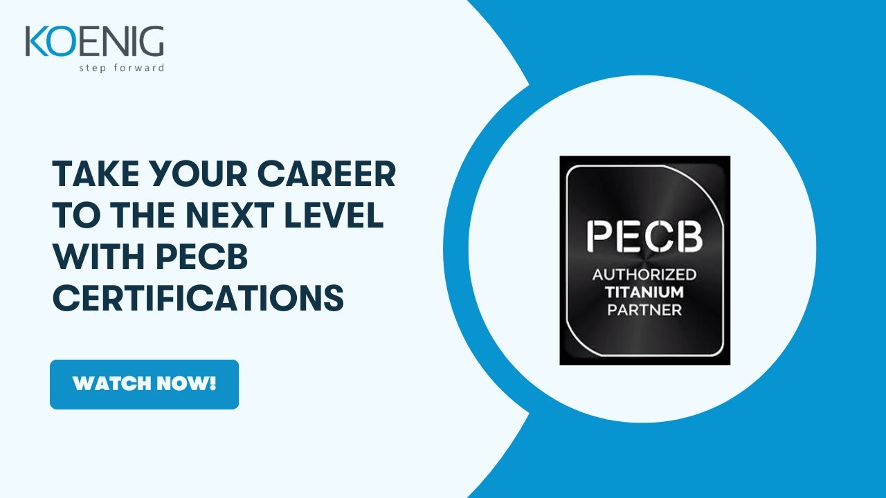 Take Your Career to the Next Level with PECB Certifications