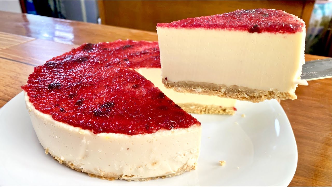 Prepara el pay de queso más rico (PAY DE QUESO SIN HORNO)