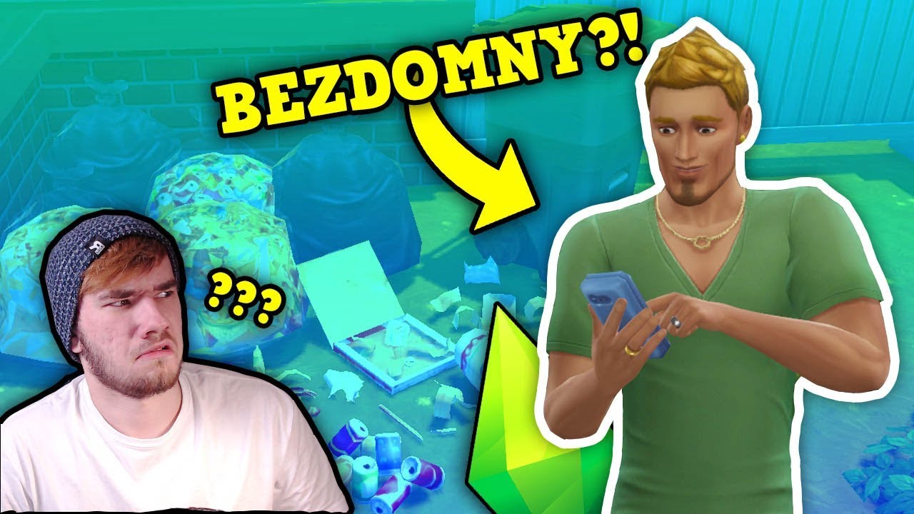 Jak to on NIE MA DOMU? 😲 - The Sims 4