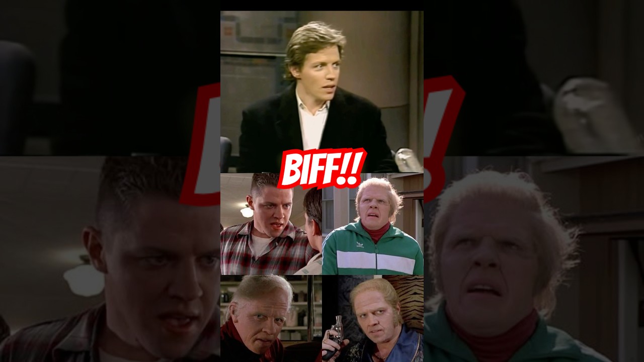 Biff's 1990 Interview on Letterman: A Back to the Future Insight! #backtothefuture #shorts #80s