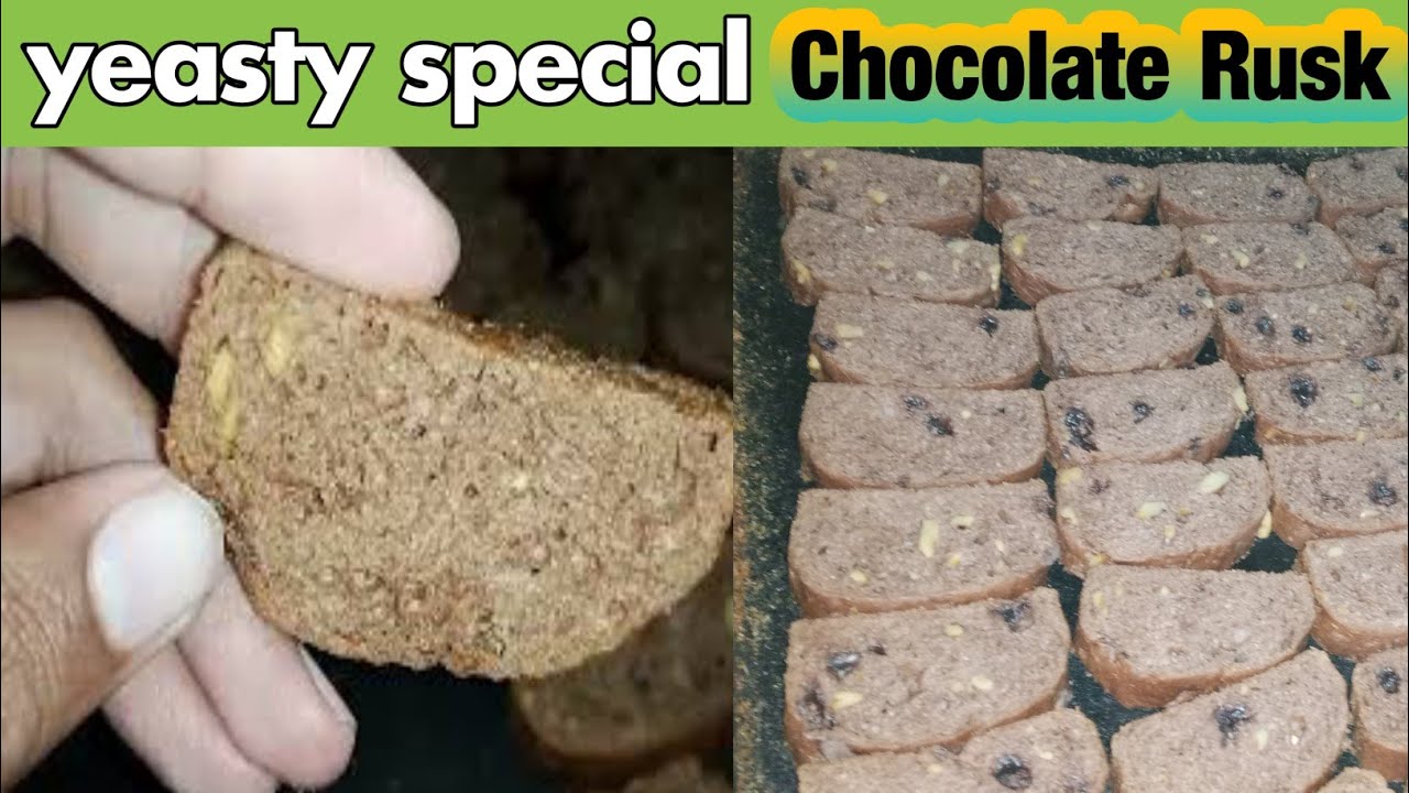 Indulge in a Rich and Nutty Delight with our Walnut Yeast Chocolate Rusk Recipe