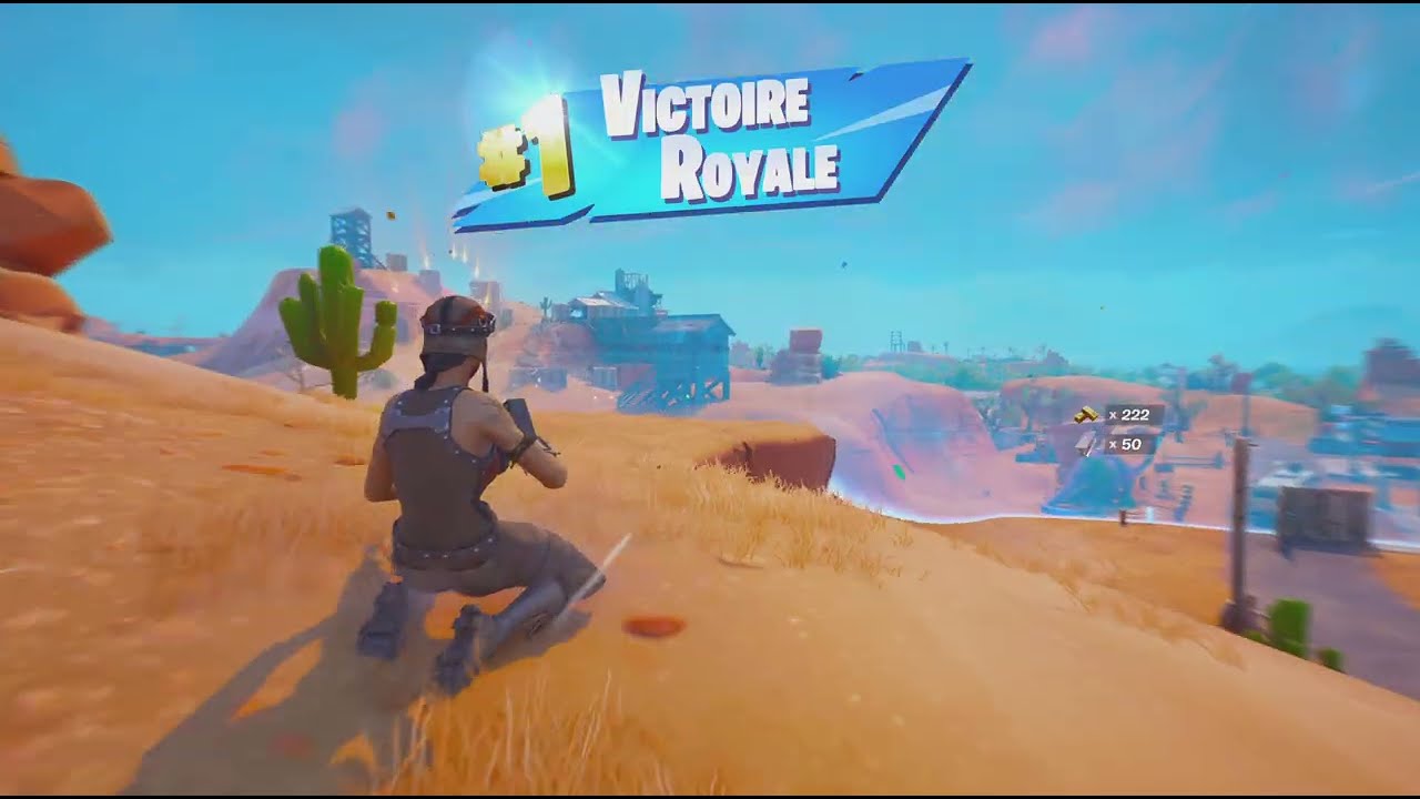 Je dois faire Top1 avec seulement les armes commune (TROP drôle MDR )