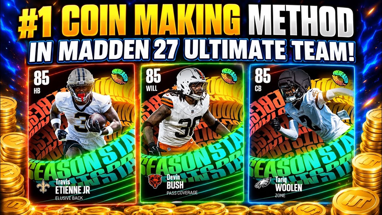 #1 COIN MAKING METHOD IN MADDEN 27 ULTIMATE TEAM! DO THIS ASAP WITH YOUR 82 OVR INVESTMENTS!