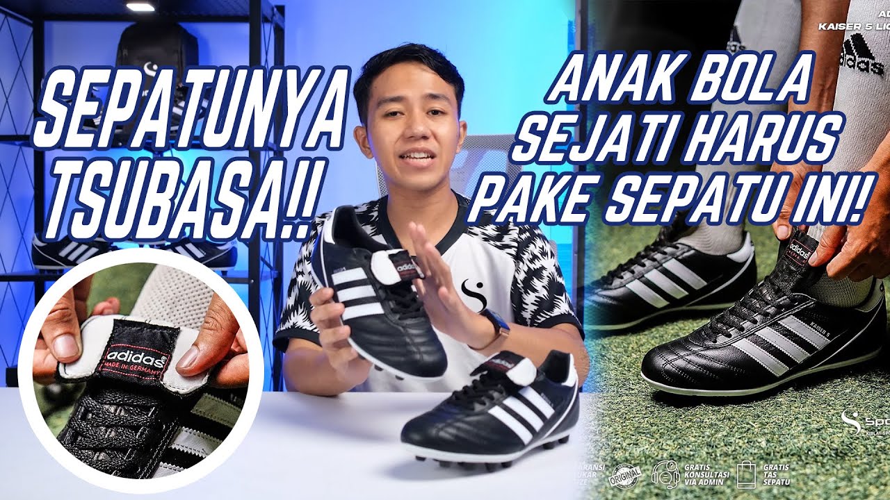 SANG RAJA TERLAHIR KEMBALI! REVIEW SEPATU BOLA ADIDAS KAISER 5 LIGA!