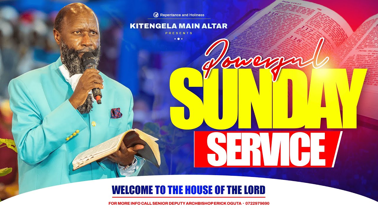 KITENGELA MAIN ALTAR SUNDAY SERVICE | 25TH JANUARY 2026