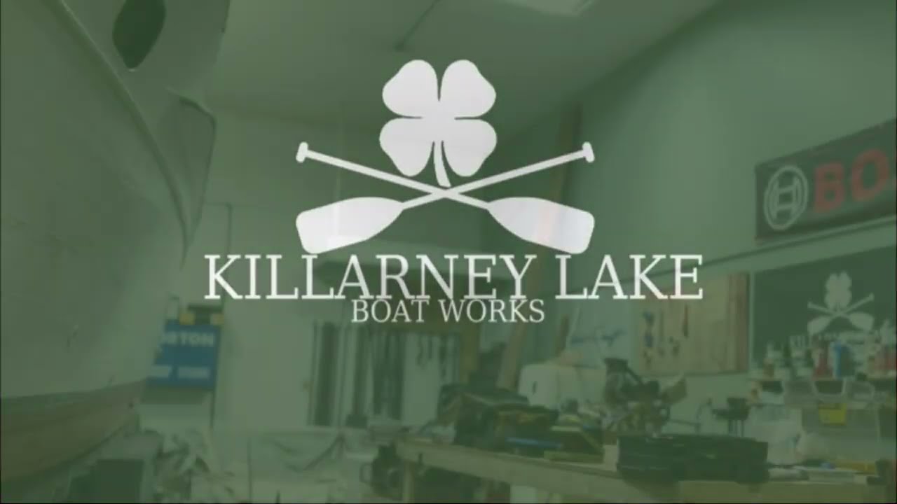 Killarney Lake Boat Works- Change out a wet rot plank out of a chris craft 1951 DCFB