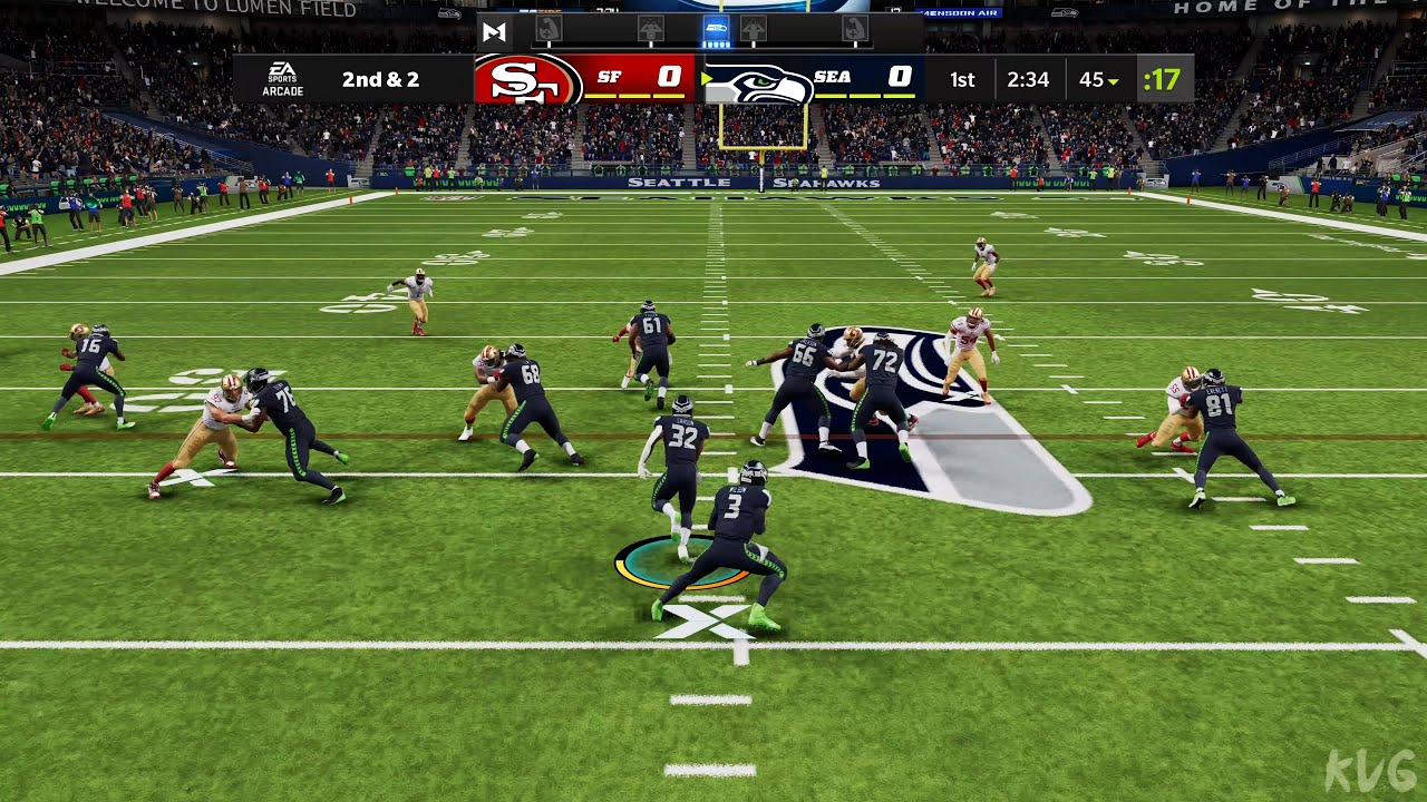 Madden NFL 22 - San Francisco 49ers ​vs Seattle Seahawks ​- Gameplay (PS5 UHD) [4K60FPS]