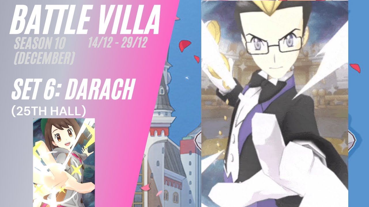 The MOST Legendary One! | Battle Villa (Darach - Season 10) | Pok&eacute;mon Masters EX