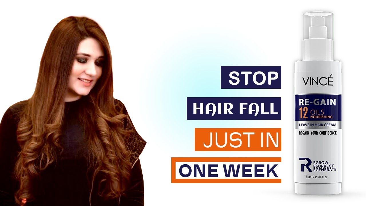 Merium Pervaiz honest review about Vince Regain Leave-In Hair Cream