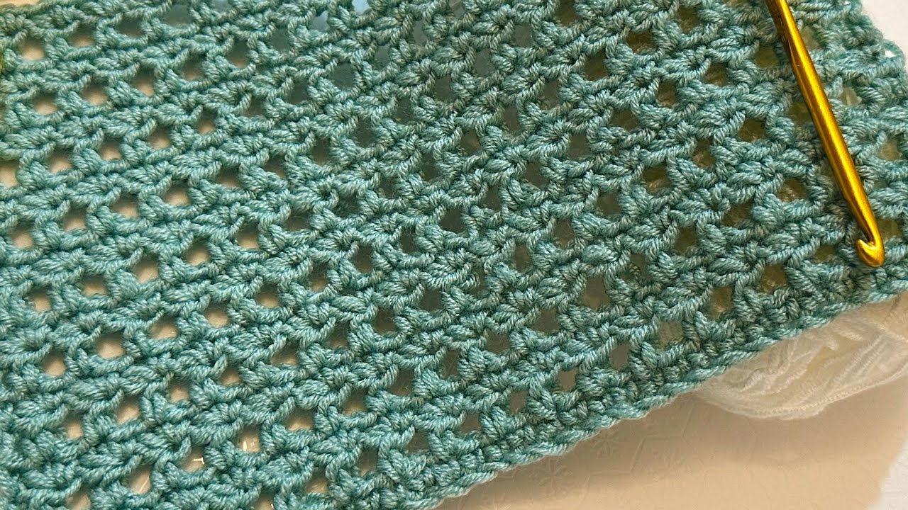 Amazing Easy Crochet Pattern for Baby Blankets & Shawls | Beautiful Crochet Stitch for Beginners