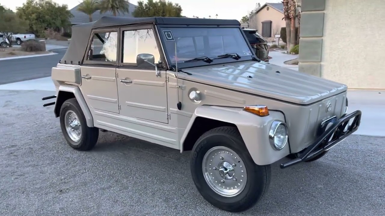 1973 Volkswagen Thing Walkaround, Drive, Towing