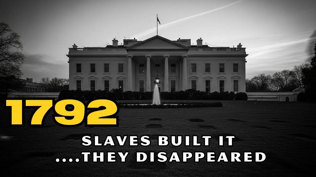The White House (Washington,1792–1800):The enslaved Black men who built America’s power and vanished