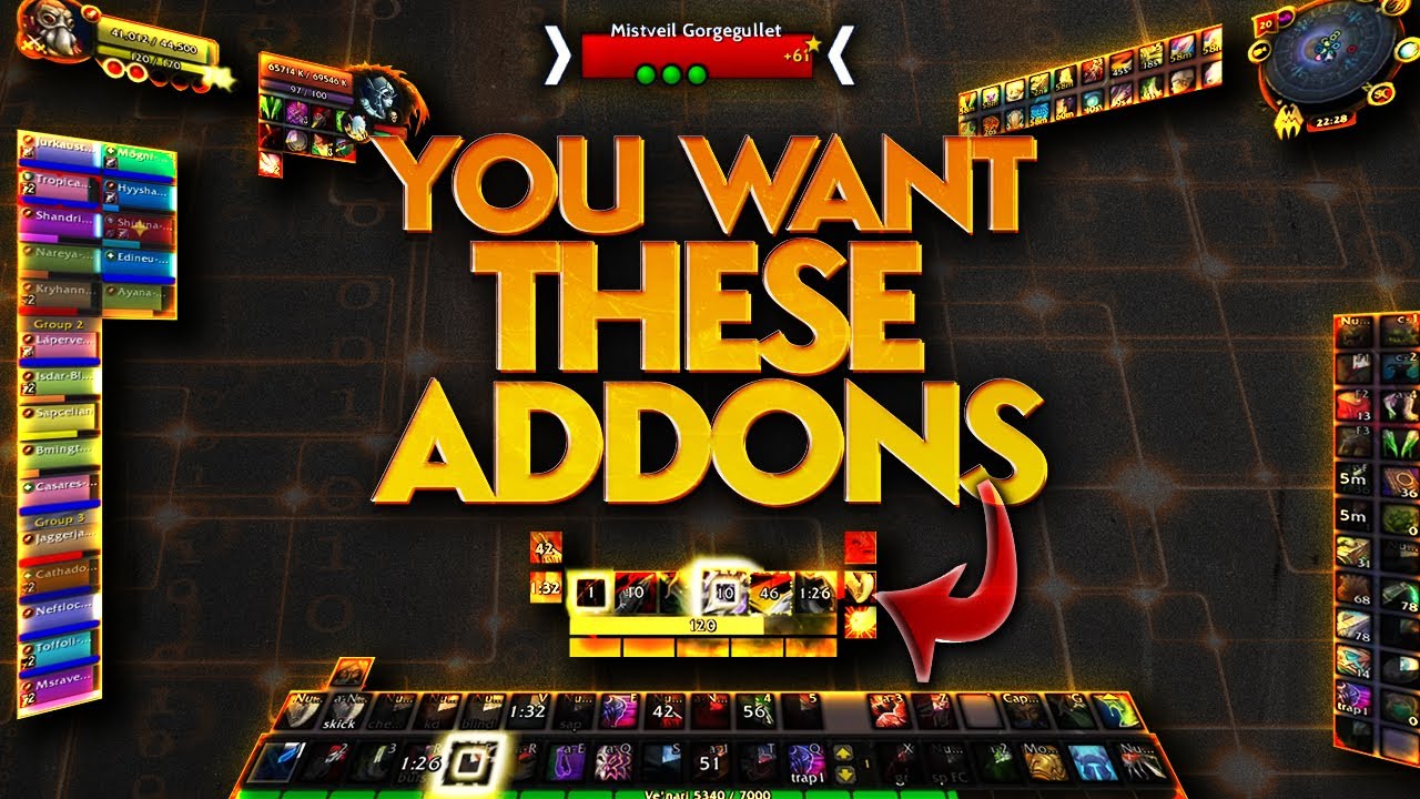 TOP Shadowlands Addons for 9.1.5 and Beyond