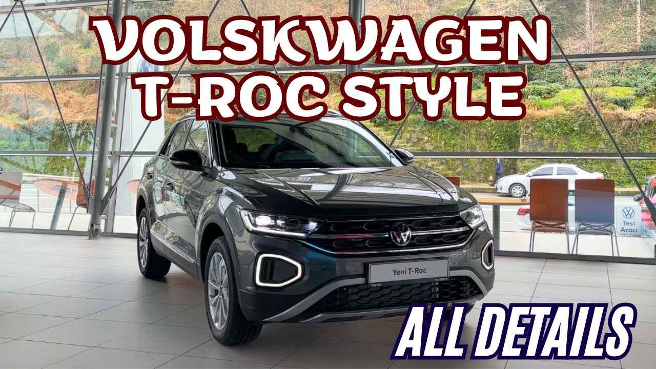 2025 Volkswagen T-Roc Style | Full Showroom Walkaround | Interior & Exterior Details