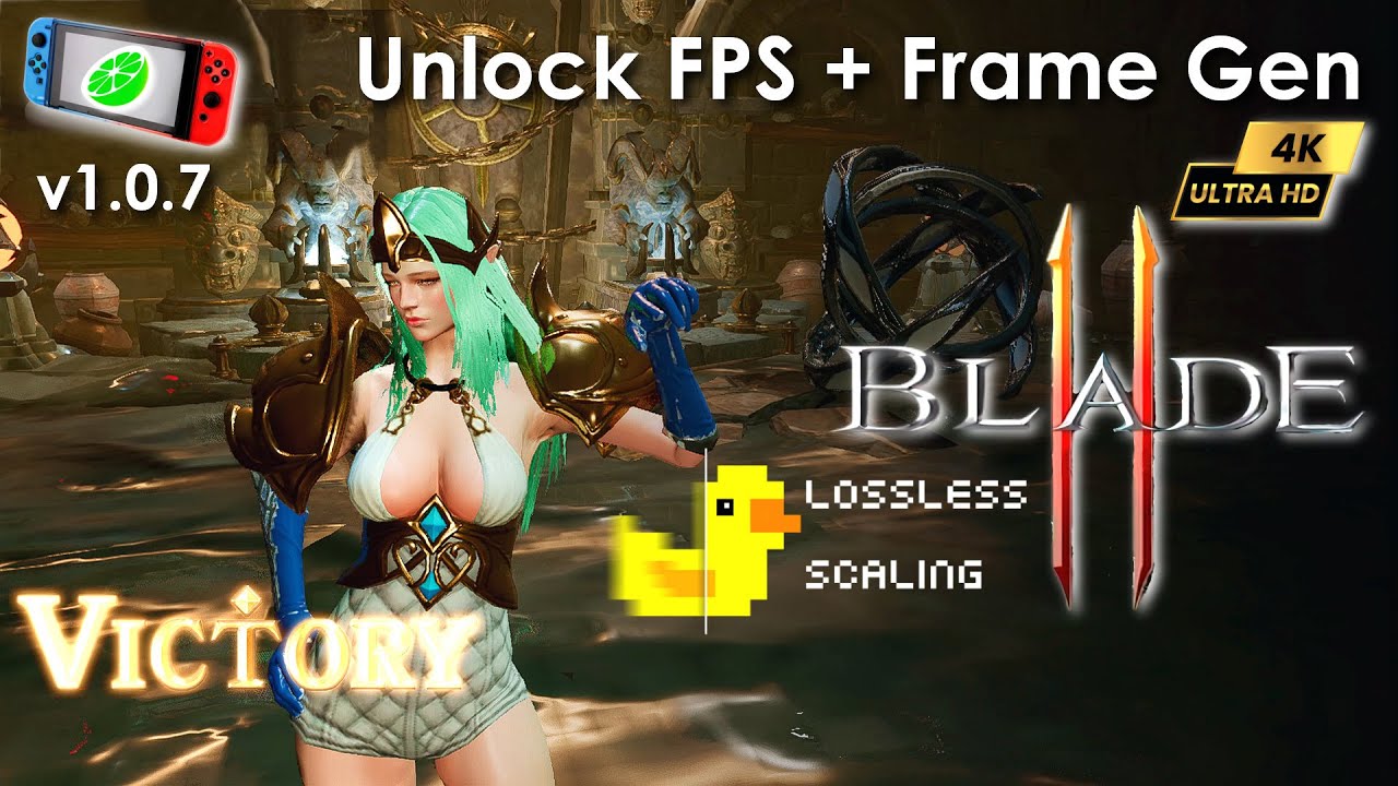 Blade II - The Return Of Evil ~ 4K LS Scaling Frame Gen 60FPS | Sudachi v1.0.7 ( Yuzu ) | Switch PC