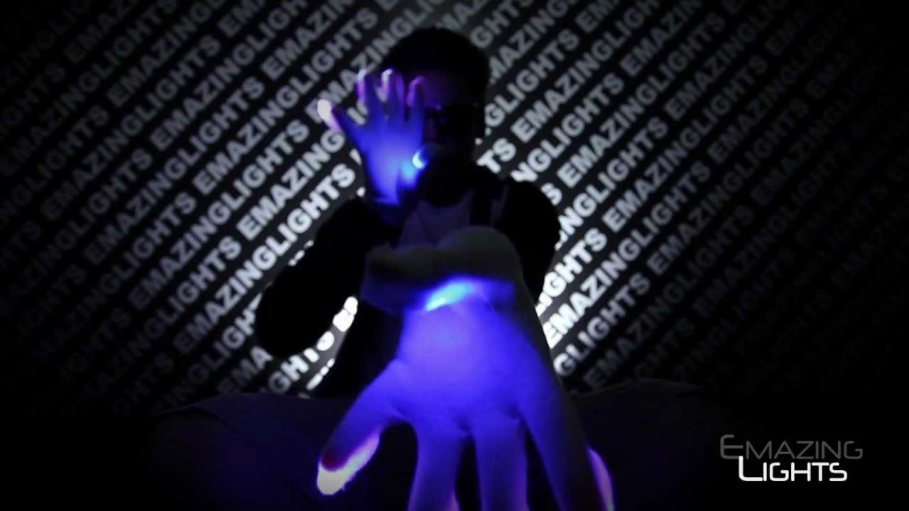 Mumblez [Team [e] Prospect] - Happy Hands Glove Set Glove Light Show [EmazingLights.com]
