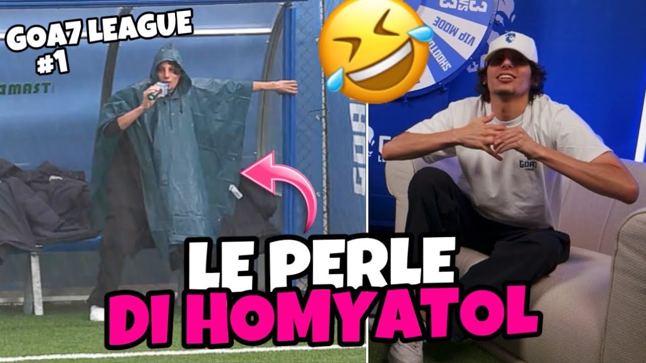 LE PERLE DI HOMYATOL ALLA GOA7 LEAGUE!!😂🔥 #1