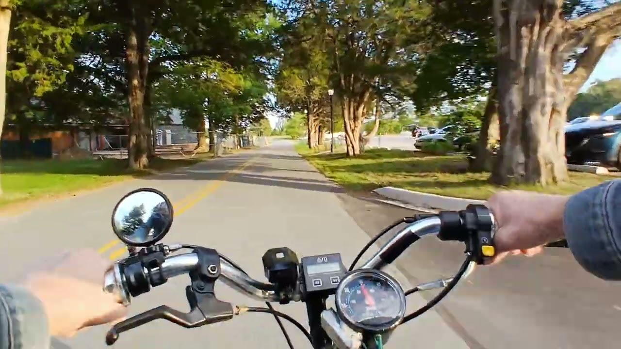 Late Summer Cruze on Motorized Bike