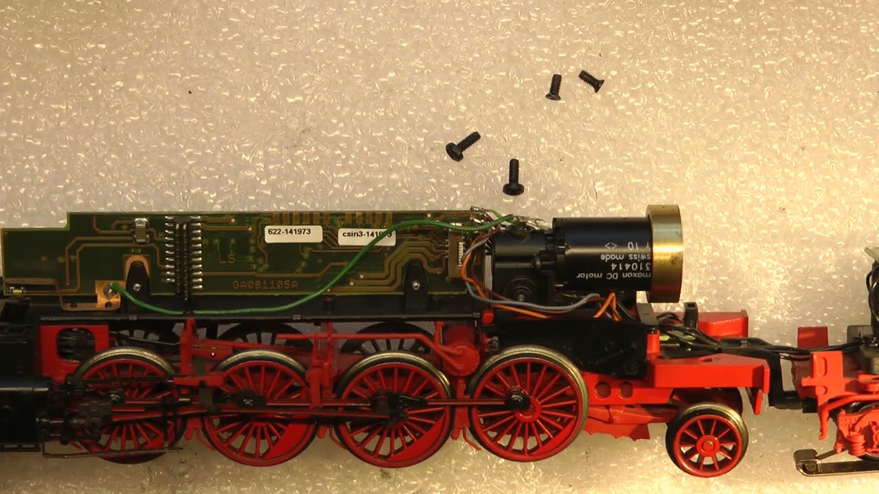 Wolfgangs Märklin Modellbahn BR 39 Läuft nicht Total Umbau