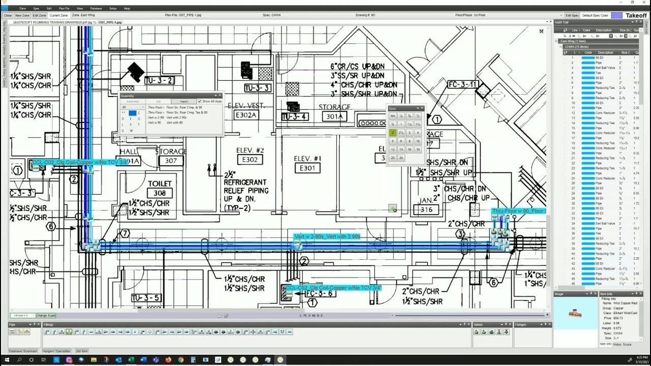 Plumbing and Piping Mechanical Estimating Software Demo