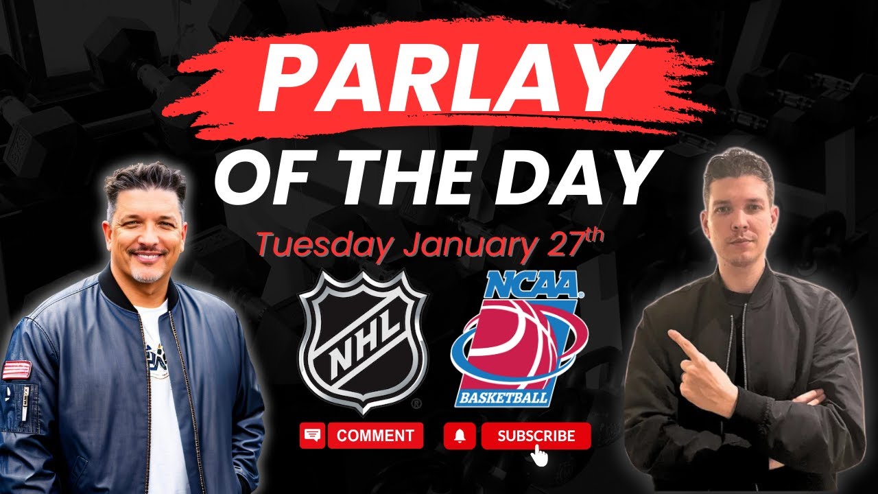 Parlay Of The Day  Tuesday 1/27/2026 - August Young & Detroit Lenny - Doc's Sports