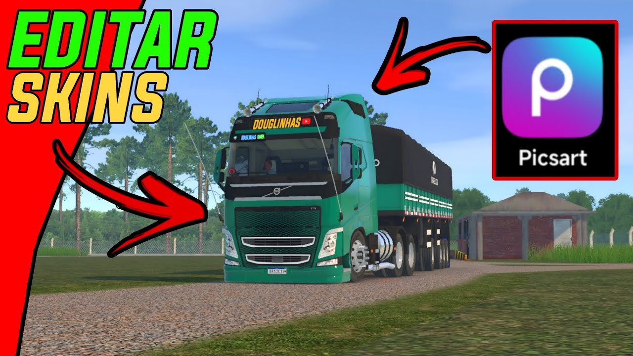 APRENDA A COMO EDITAR SUAS SKINS NO GLOBAL TRUCK ONLINE! #automobile#gbn13am#gfm39am#games#jogos
