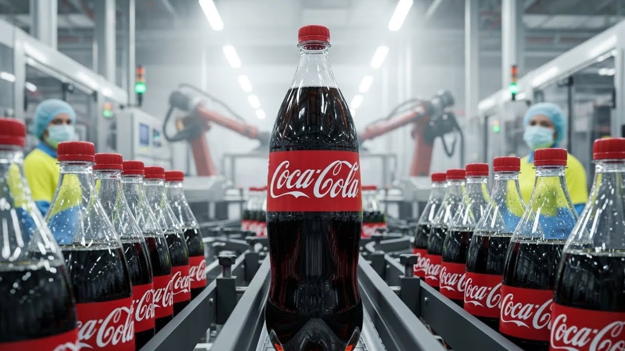 Inside the Coca Beverage Factory &ndash; How Billion-Dollar Soft Drinks Are Mass-Produced (Full Process)