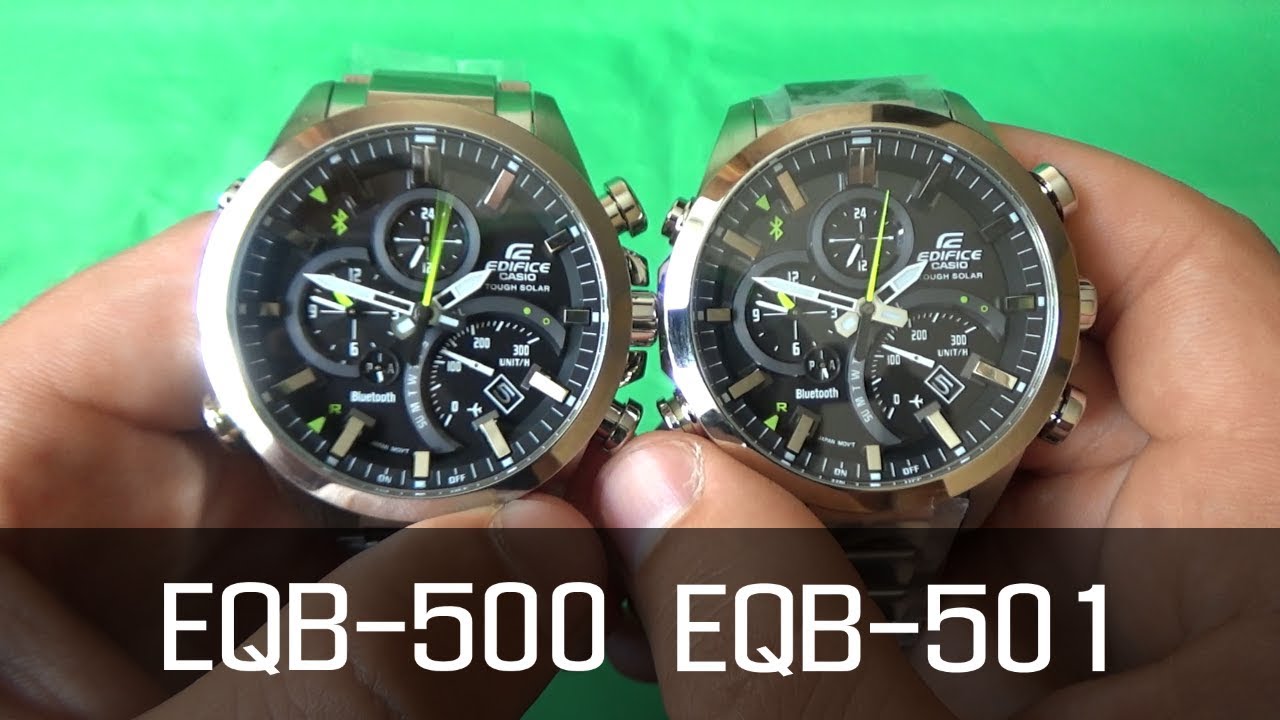 CASIO EQB-500 и EQB-501 в чем разница или найди отличия | Где купить со скидкой