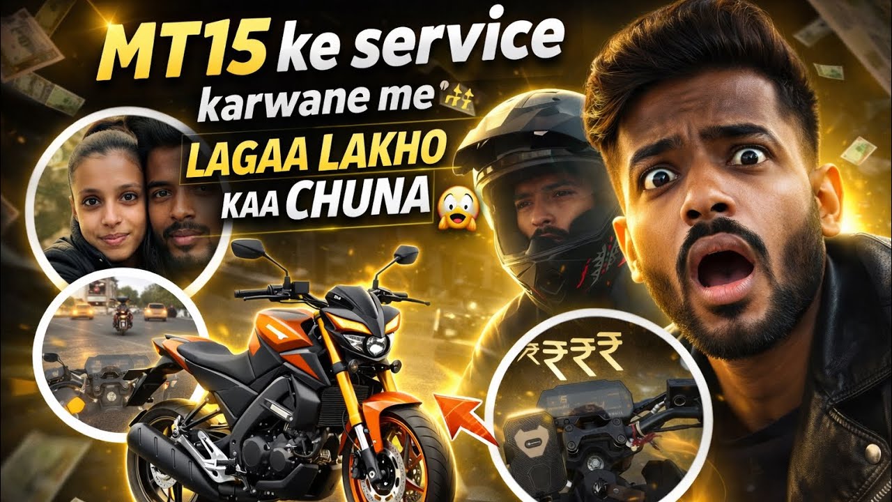 MT15 Ke Service Main Lagan Lakho Ka Chuna 😭