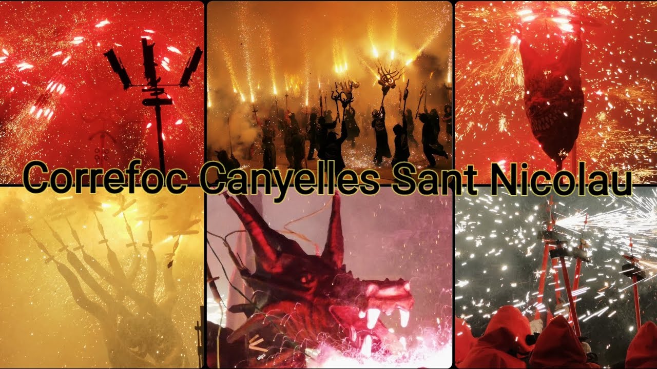 Correfoc Canyelles Sant Nicolau 2022