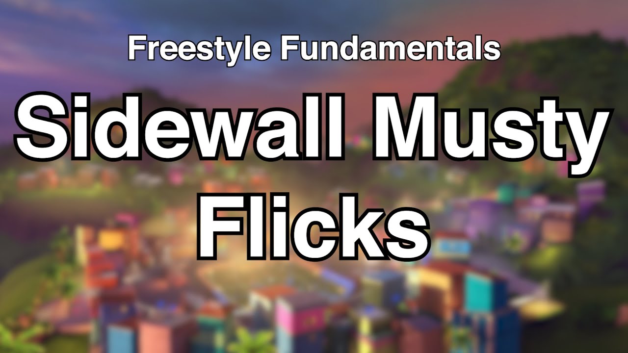 How to SIDEWALL MUSTY FLICK in Rocket League - Freestyle Fundamentals