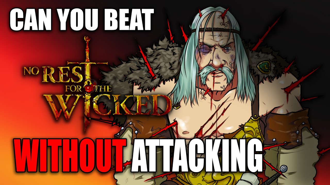 Can you beat No Rest for the Wicked without attacking?