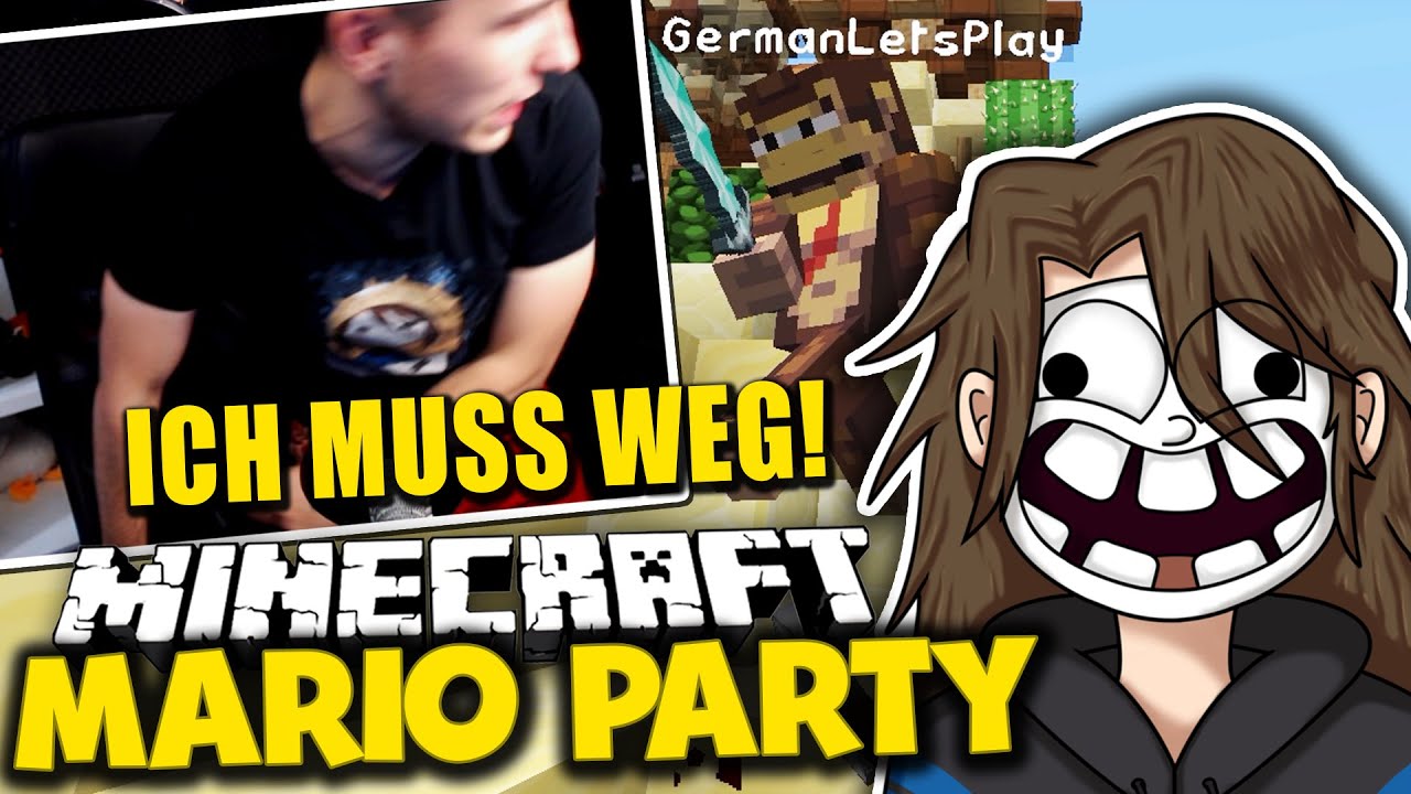 ICH MUSS WEG! & GANZ VIEL KOTT IN GLP  ✪ Minecraft Mario Party mit Germanletsplay