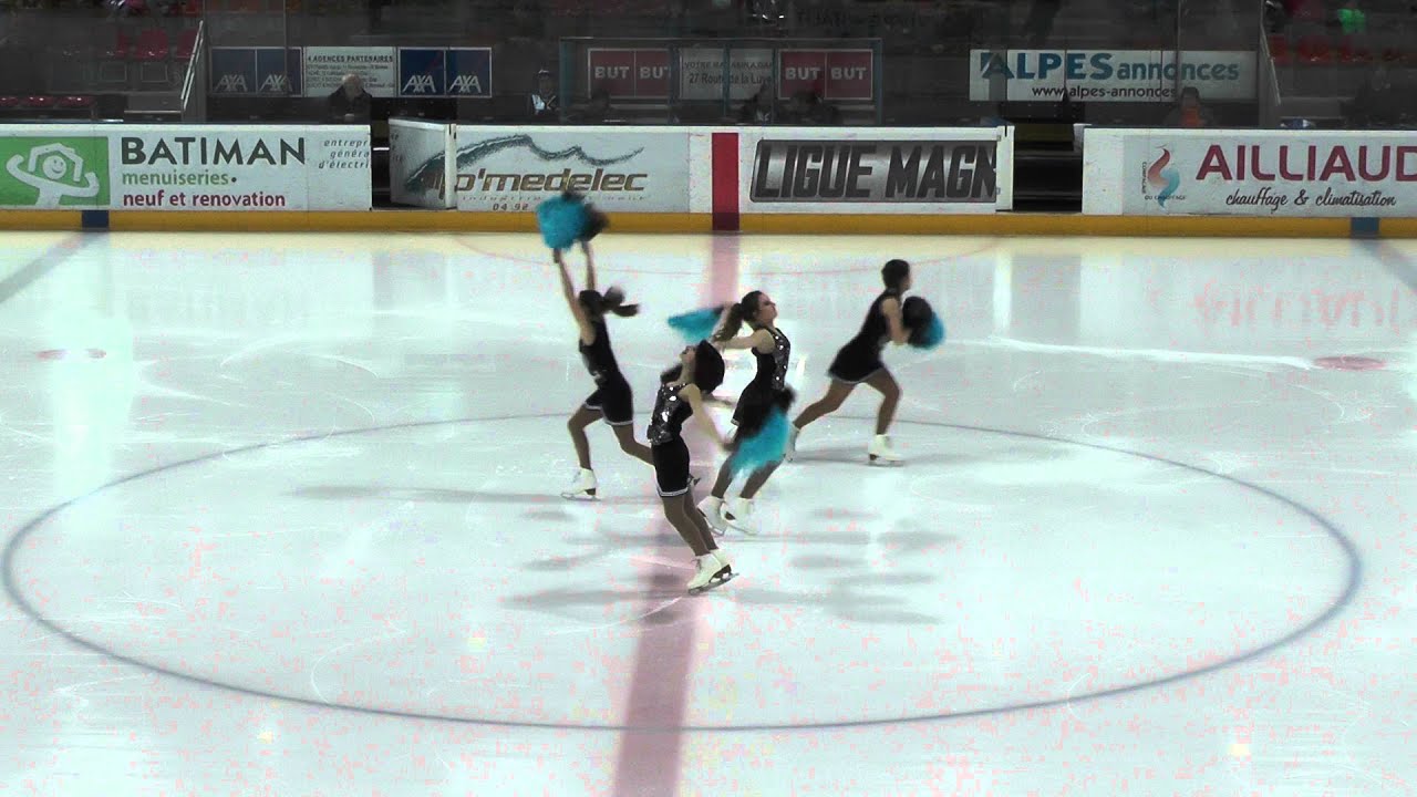 Axel'Gap - Programme de patinage artistique lors des matchs de Hockey - TV16
