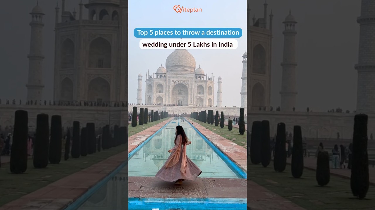 5 SHOCKINGLY Affordable Destination Wedding Venues #India #destinationwedding #destination #wedding