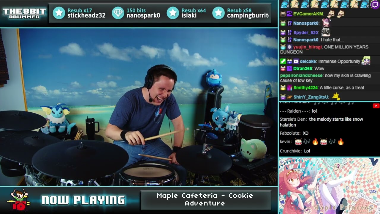 The8BitDrummer // Maple Cafeteria - Cookie Adventure