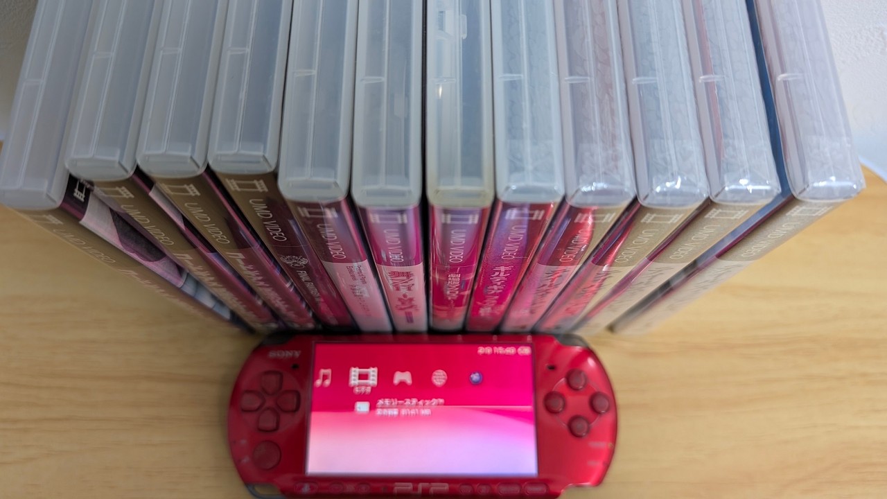 [PSP] UMD VIDEO is cheap! Now is the time to use the PSP's multimedia functions!