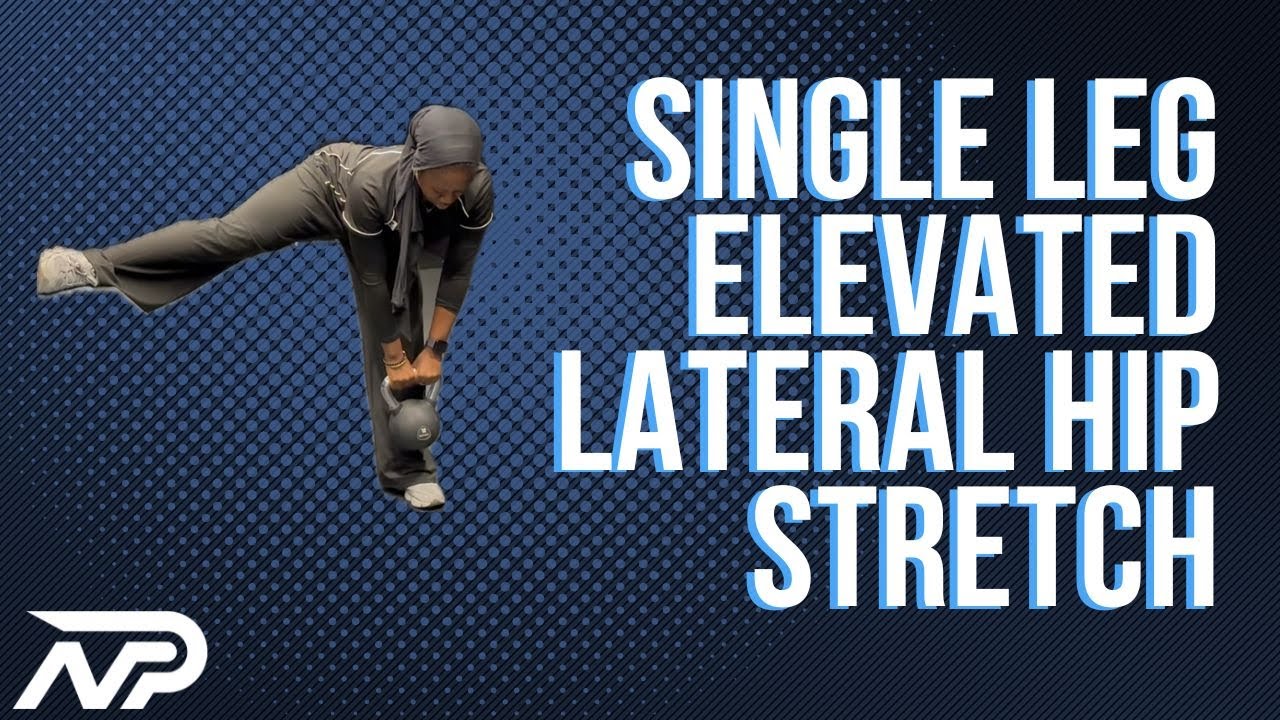 Single leg lateral hip stretch
