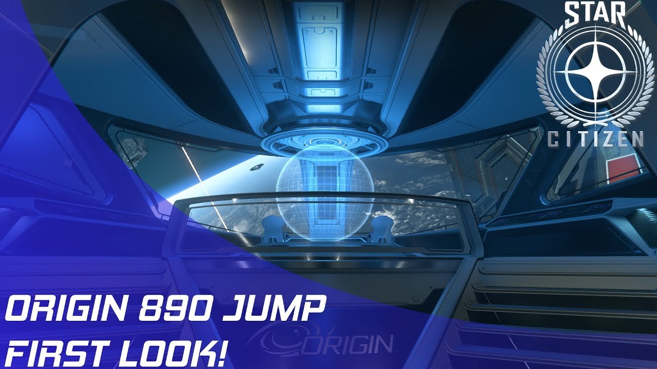 Star Citizen: Origin 890 Jump Ship Tour
