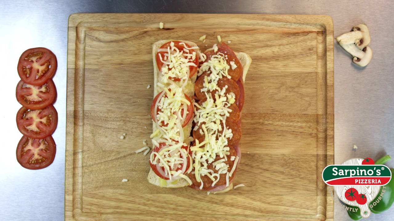 Italian sandwich - Sarpino's Pizzeria Video