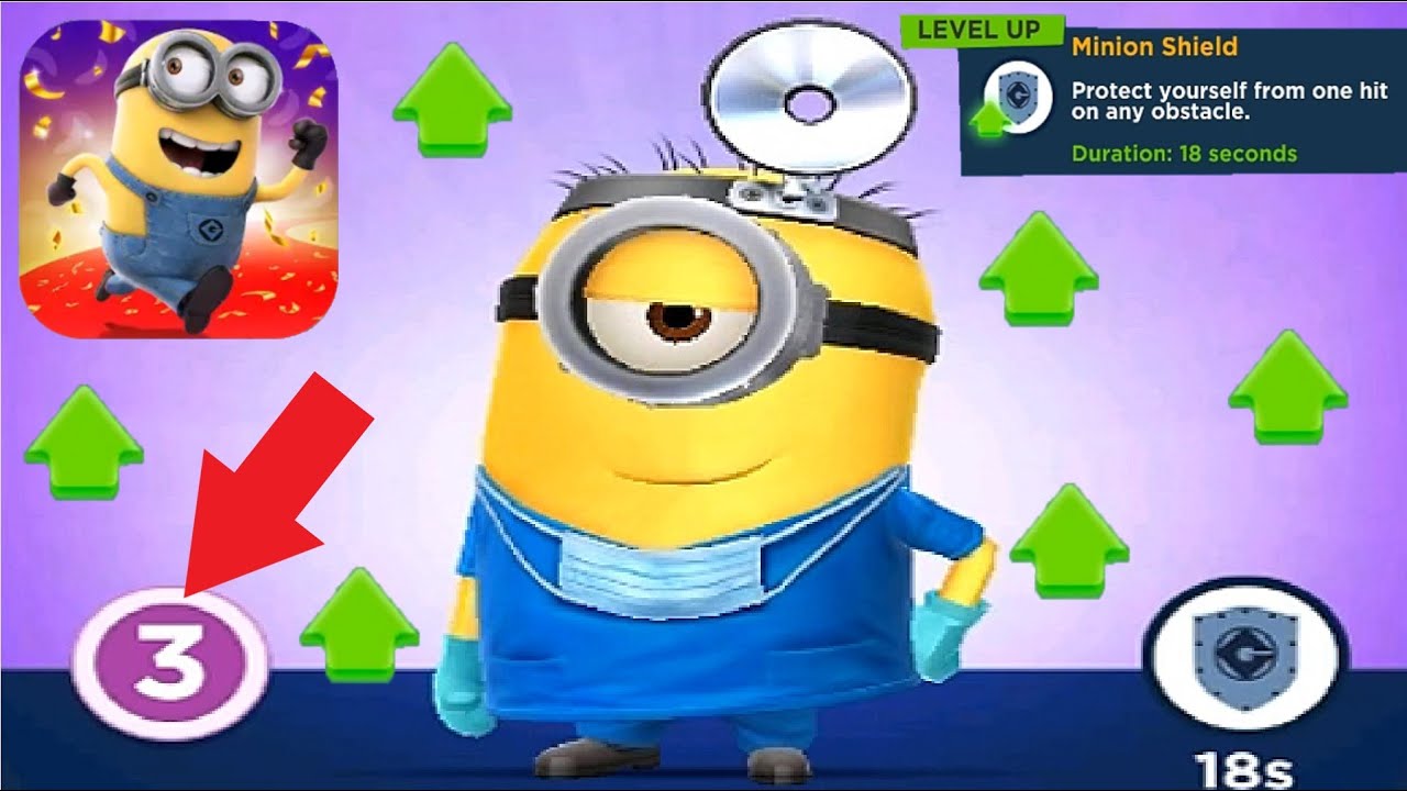 Doctor Minion Rush upgrade Rare Costume gameplay walkthrough ios / android