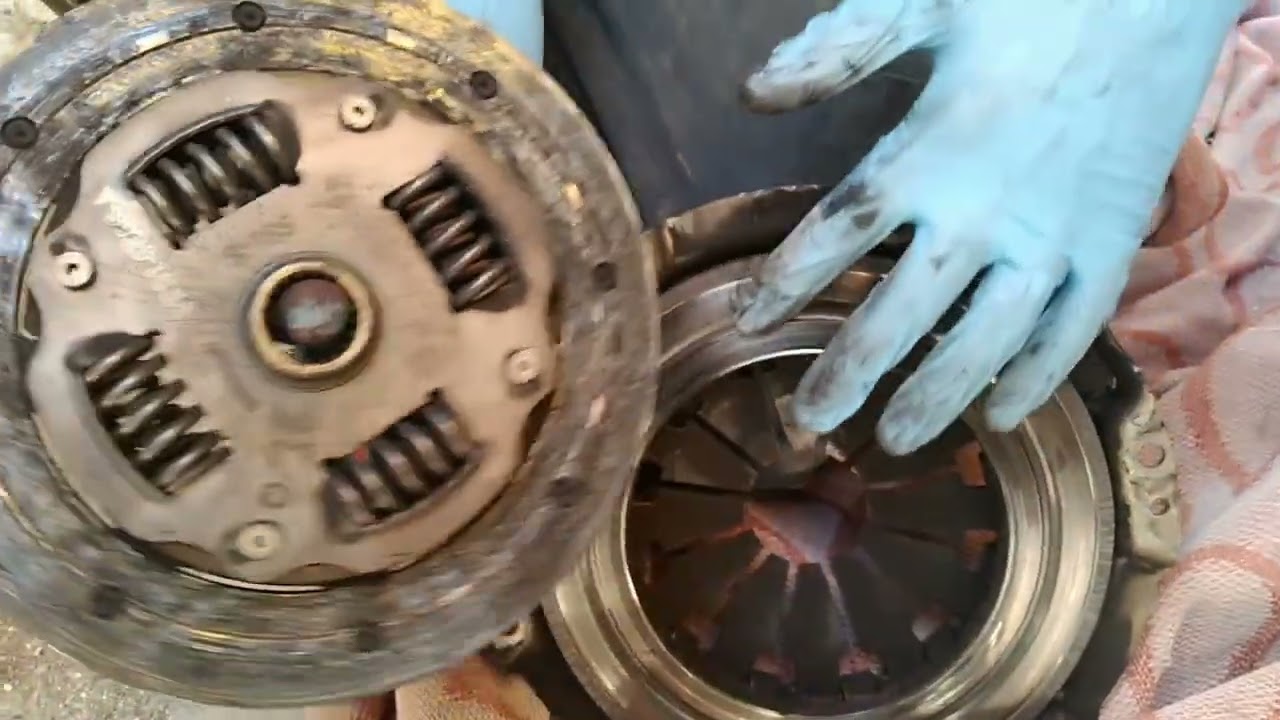 how to remove transmission honda fit (part 2) (clutch)#diy #repair #how #mechanical #engine #clutch