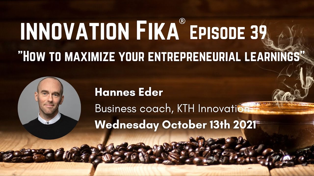 Innovation Fika Episode 39 - Hannes Eder