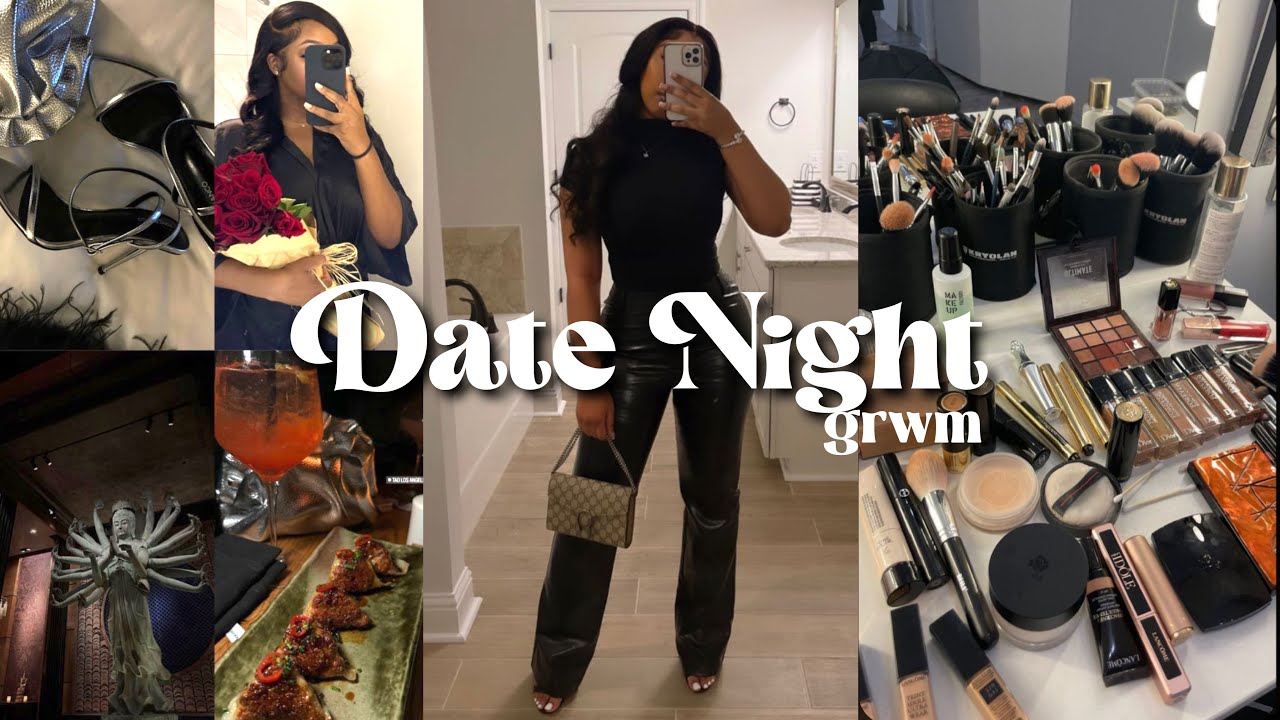 FULL DATE NIGHT GRWM: MY MANNN + QUICK MAKEUP LOOK + FRAGRANCE !
