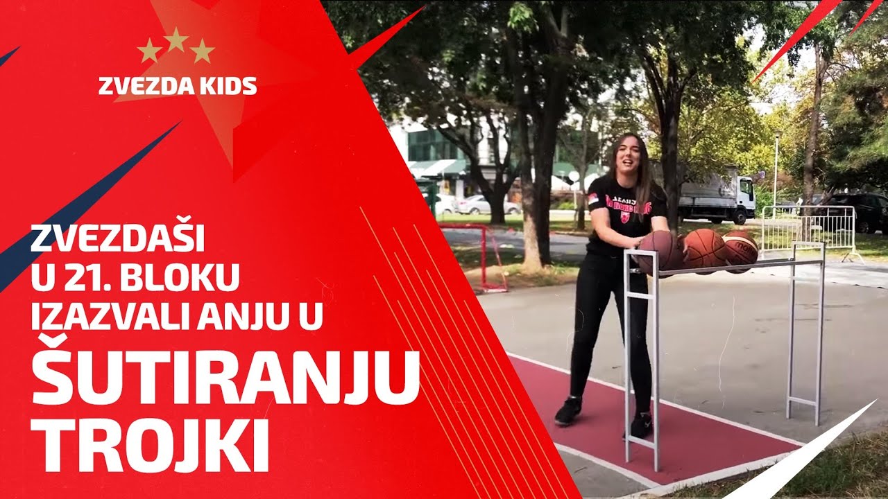 ZVEZDAŠI U 21. BLOKU IZAZVALI ANJU U ŠUTIRANJU TROJKI