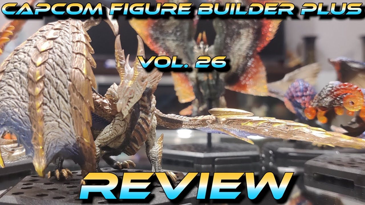 Capcom Figure Builder PLUS Vol.26 Unboxing and Review // Finally a Primordial Malzeno!!!