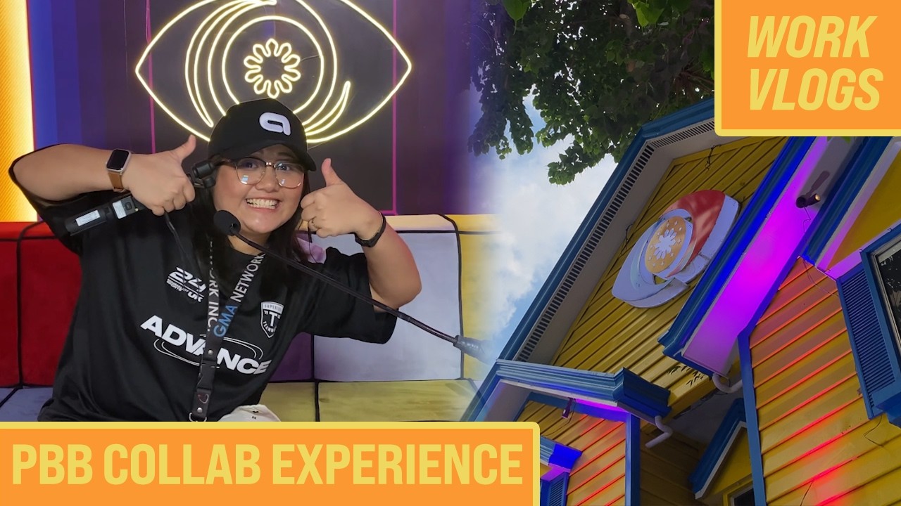 WORK VLOG: Pinoy Big Brother Celebrity Collab Edition Experience