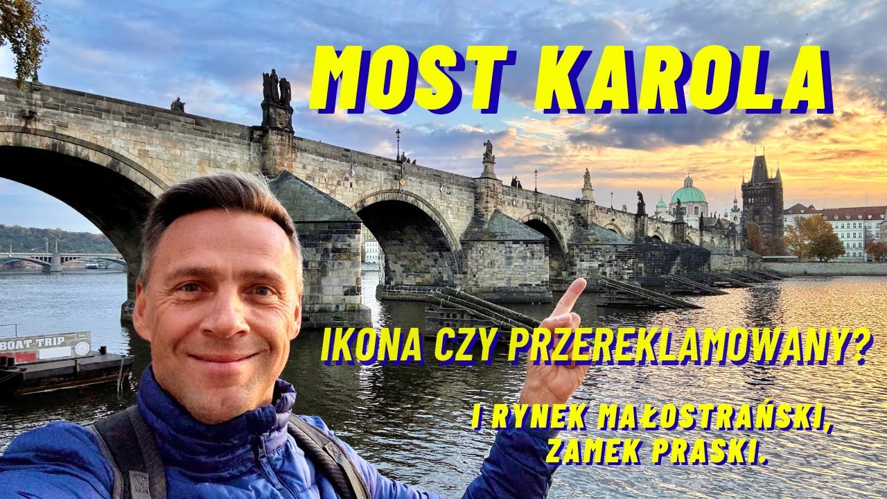 Praga ✌️ Most Karola, Rynek Małostrański, Zamek Praski | #1